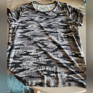 Gray Camo shirt by Torrid Super Soft Knit
